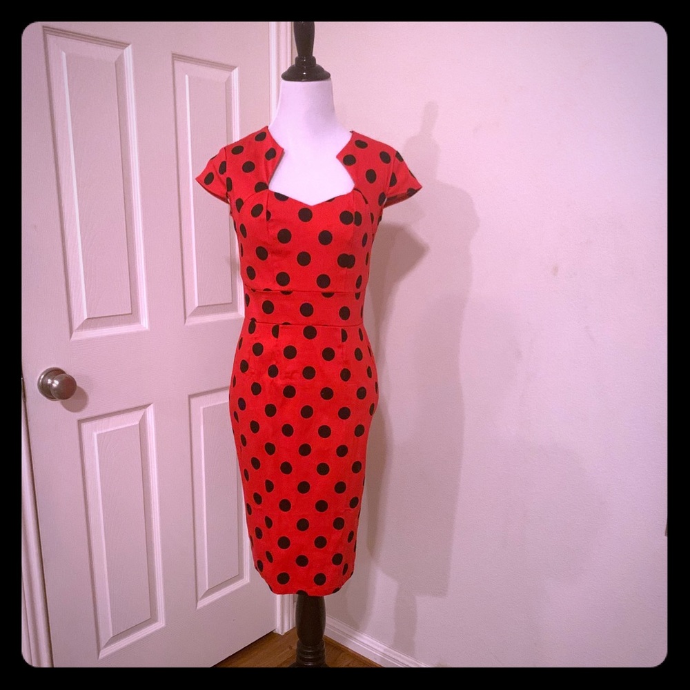 Polka dot Pinup dress
